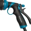 Hot Gartenbrause 8 Funktionen schwarz / blau Gießen & Bewässerung|Gartenspritzen & Gartenbrausen