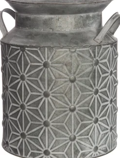 Hot Gartendekoration Vase grau D 21 cm H 27 cm Blumentöpfe|Blumentöpfe & Pflanzgefäße