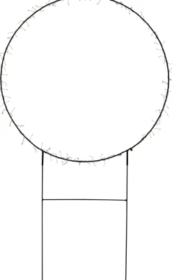 Outlet Gartenstecker Noud Ring mit Beleuchtung D 70 H 120 cm Weihnachtsfiguren (Außen)