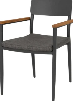 Hot Gartenstuhl Suze grijs Gartenstühle|Esszimmerstühle