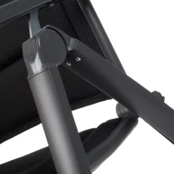 Discount Gartenstuhl verstellbar Haikou 3D schwarz Gartenstühle|Verstellbare Gartentühle