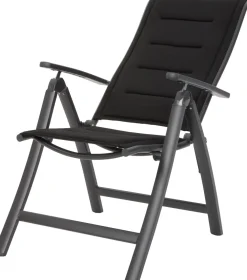 Discount Gartenstuhl verstellbar Haikou 3D schwarz Gartenstühle|Verstellbare Gartentühle