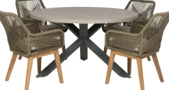 Gartenstuhl Wout olivgrün Gartenstühle|Esszimmerstühle