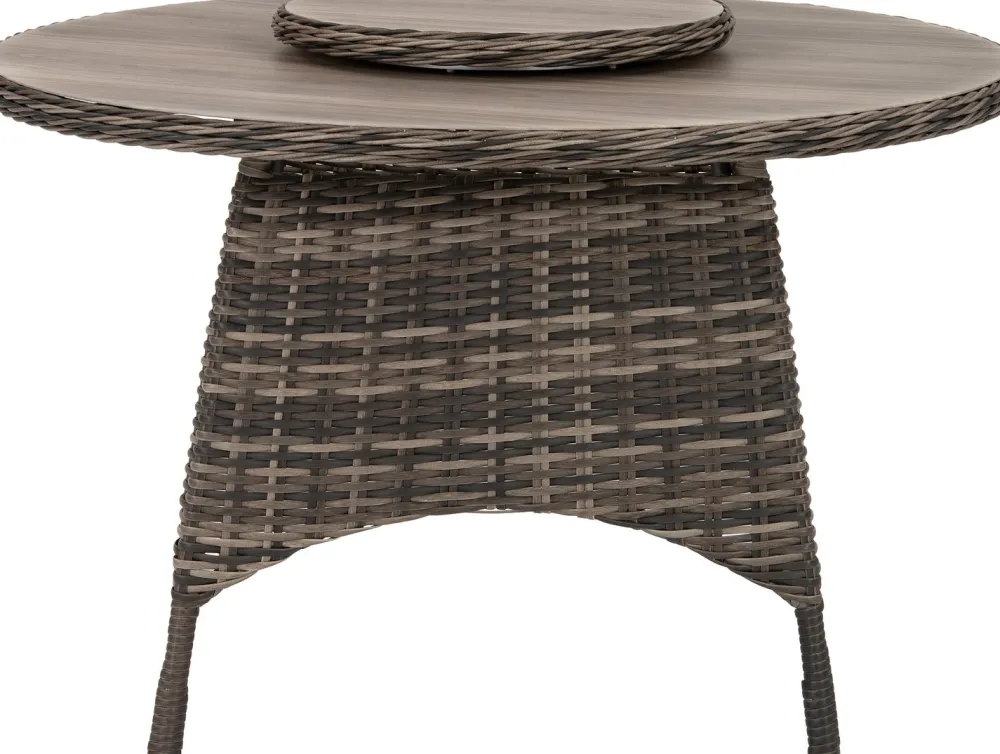 Sale Gartentisch Lima grau D 125 H 76 cm Esstische