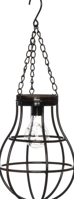 Hot Hängelampe schwarz 19 x 19 x 46 cm Außenleuchten Hängend