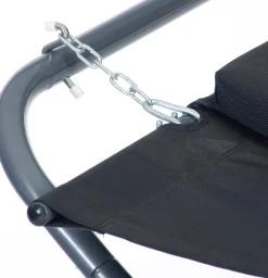 Hängematte mit Gestell Colmar anthrazit 220 x 102 x 109 cm Hängematten