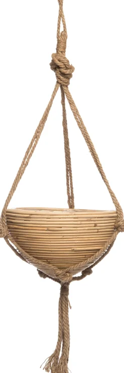 Hänge-Pflanzkorb naturel D 26 cm H 31 cm Pflanzkörbe|Blumentöpfe & Pflanzgefäße