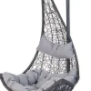 Hängesessel Feye anthrazit 86 x 81 x 132 cm Gartenstühle|Hängesessel