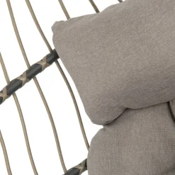 Sale Hängesessel mit Gestell klappbar Pax grau Gartenstühle|Hängesessel