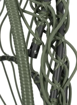 New Hängesessel mit Gestell klappbar Pax grün Gartenstühle|Hängesessel