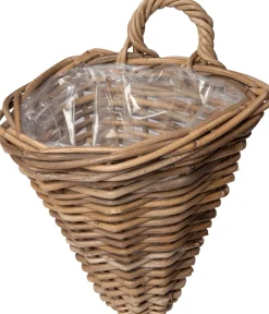 New Hängetopf natur 25 x 22 x 32 cm Blumenampeln & Hängetöpfe|Blumentöpfe & Pflanzgefäße