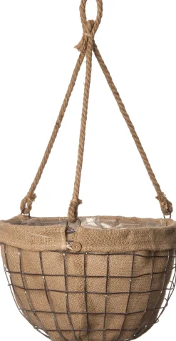 Discount Hängetopf natur D 29 H 20 cm Blumenampeln & Hängetöpfe|Blumentöpfe & Pflanzgefäße