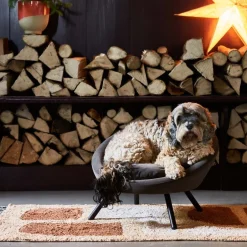 Clearance Hundekorb Fleur taupe D 56 H 41 cm Hundebetten & Hundekörbe