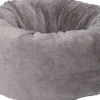 Sale Katzenkorb Donut grau D 42 H 26 cm Katzenbetten & -Körbe