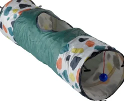 New Katzenspielzeug Tunnel Spot multi 90 x 25 x 25 cm Katzenspielzeug