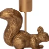 Online Kerzenständer Eichhörnchen 10 x 3,5 x 10,5 cm gold Kerzenständer