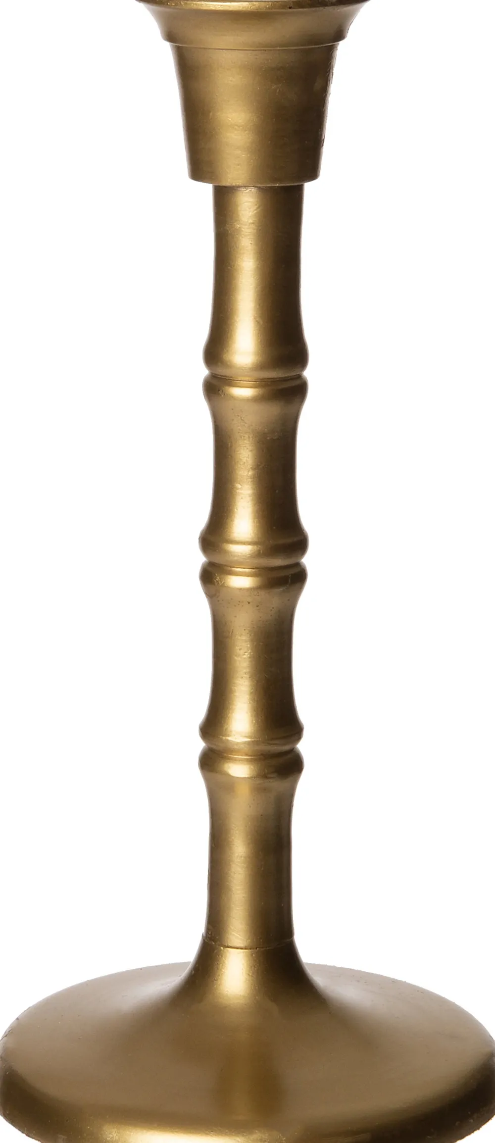 Online Kerzenständer Jarvi gold D 10 H 24 cm Kerzenständer