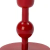 Online Kerzenständer Katy rot D 9 H 12 cm Kerzenständer