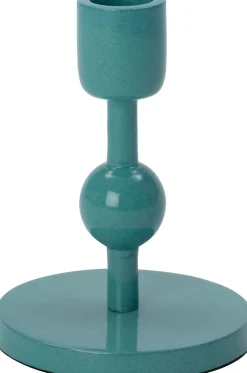Online Kerzenständer Katy blau D 9 H 12 cm Kerzenständer