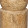 Online Kerzenständer Khan Holz D 7 cm H 25 cm Kerzenständer
