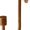 Outlet Kerzenständer mit Haken Tjeerd gold 32,5 x 20 x 17,5 cm Kerzenständer