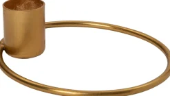 Clearance Kerzenständer Tracy gold 25 x 25 x 32,5 cm Kerzenständer