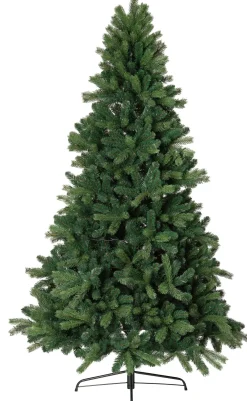 Outlet Künstlicher Weihnachtsbaum Sven grün mit 250 LEDs warmweiß H 180 cm Künstliche Weihnachtsbäume