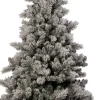 Clearance Künstlicher Weihnachtsbaum Mesa mit Schnee grün D 140 H 210 cm mit 450s warmweiß Künstliche Weihnachtsbäume