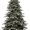 Hot Künstlicher Weihnachtsbaum Glis frosted grün H 185 cm Künstliche Weihnachtsbäume