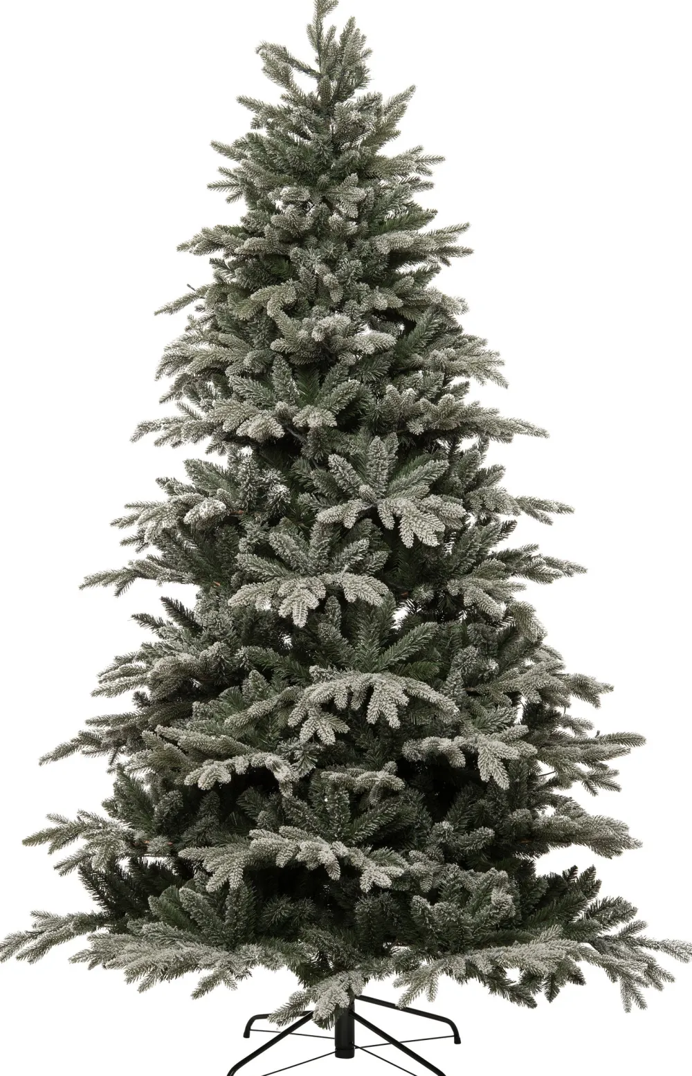 Hot Künstlicher Weihnachtsbaum Glis frosted grün H 185 cm Künstliche Weihnachtsbäume