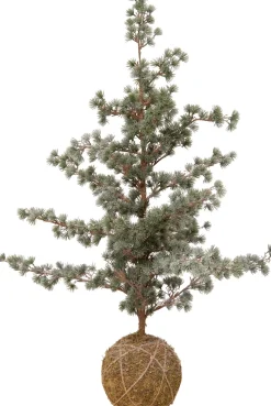 New Künstlicher Weihnachtsbaum Nyna mit Schnee 60 x 60 x 125 cm Künstliche Weihnachtsbäume