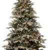 Online Künstlicher Weihnachtsbaum Glis frosted grün H 185 cm mit 270 LEDs warmweiß Künstliche Weihnachtsbäume