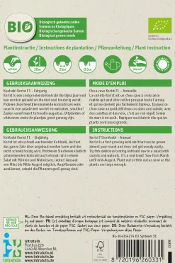 New Kohlrabi (Brassica oleracea 'Korist') (BIO) Samen Gemüsesamen|Saatgut