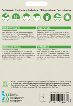 Sale Kohlrabi (Brassica oleracea 'Lanro') Samen Gemüsesamen|Saatgut