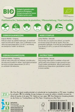 Outlet Kopfsalat (Lactuca sativa 'Hilde') (BIO) Samen Gemüsesamen|Saatgut