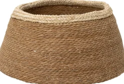 Korb für Weihnachtsbaum Fleur naturell/beige D 57 H 26 cm Weihnachtsbaumdecken & -Körbe