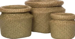 Discount Korb natur D 38 cm H 27 cm Aufbewahrung