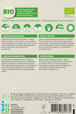 Clearance Kürbis essbar (Cucurbita moschata 'Musquee de Procence') (BIO) Samen Gemüsesamen|Saatgut