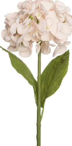 Kunstblume Hortensie creme 80 cm Kunstblumen
