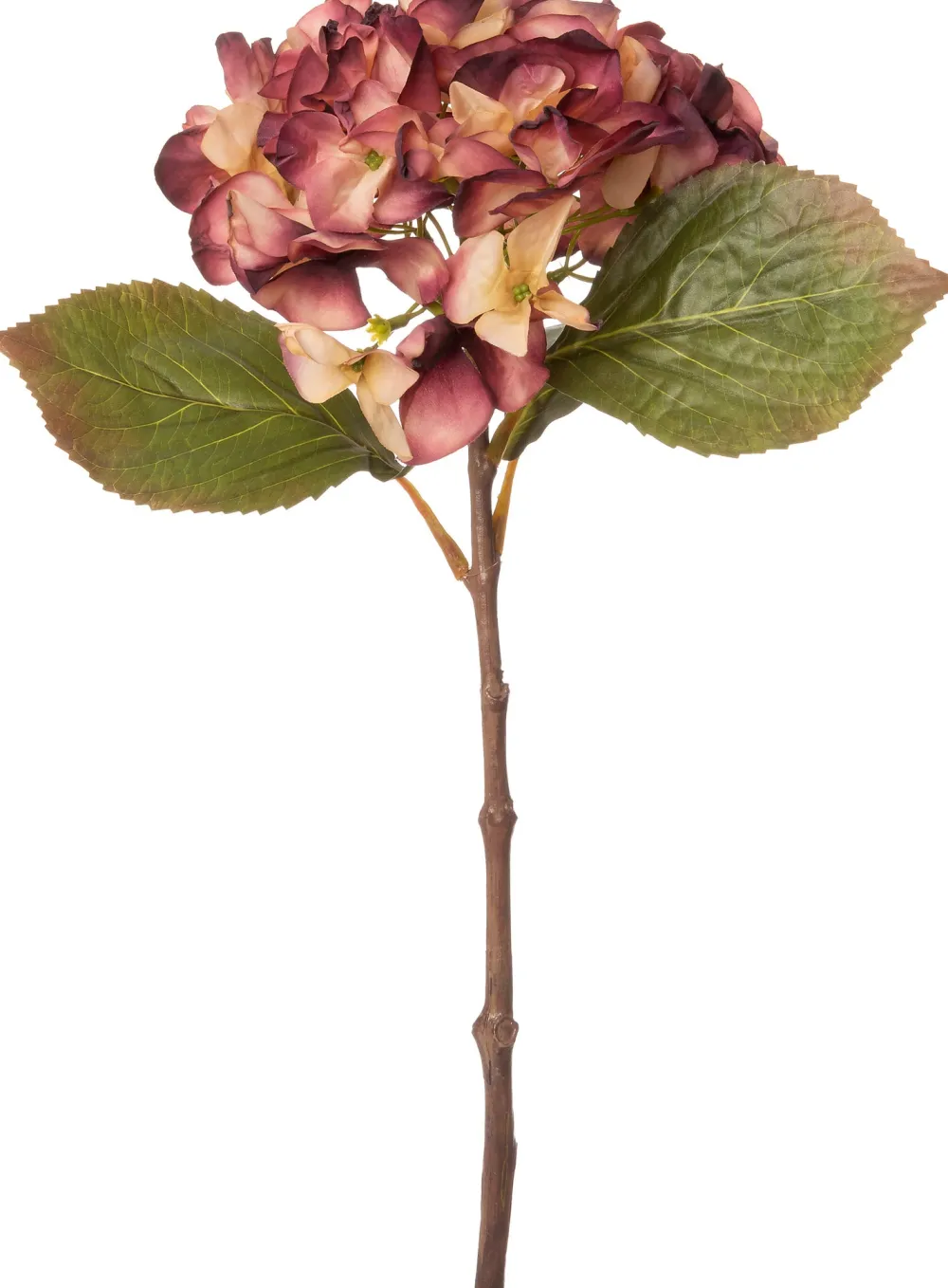 Outlet Kunstblume Hortensie 19 cm lila Kunstblumen