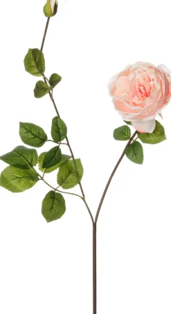 Hot Kunstblume Rose rosa 73 cm Kunstblumen