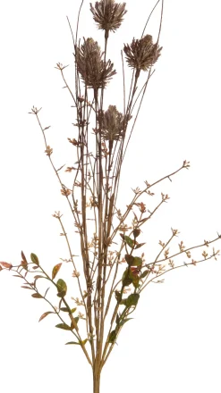 Kunstblume Strauß braun 53 cm Kunstblumen