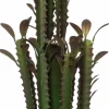 Clearance Kunstpflanze Kaktus (Euphorbia ingens) braun D 10 cm H 36 cm Kunstpflanzen