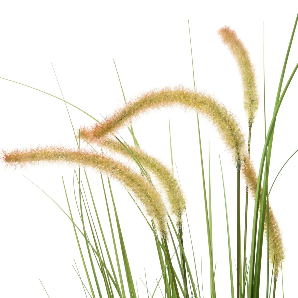 Hot Kunstpflanze Lampenputzergras D 32 cm H 60 cm Kunstpflanzen
