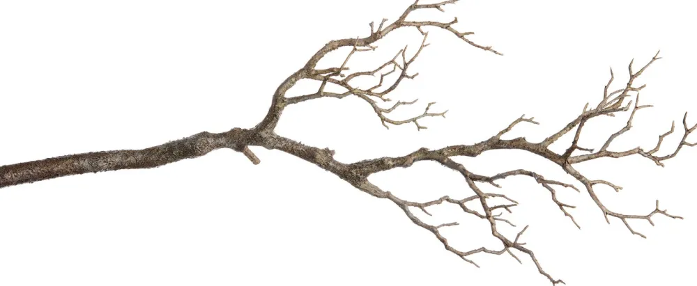 Clearance Kunstzweig 68 cm braun Künstliche Deko-Zweige