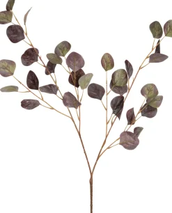 Sale Kunstzweig Eukalyptus lila 94 cm Künstliche Deko-Zweige