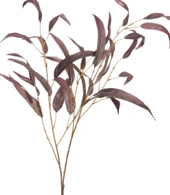 Best Kunstzweig Eukalyptus lila 105 cm Künstliche Deko-Zweige