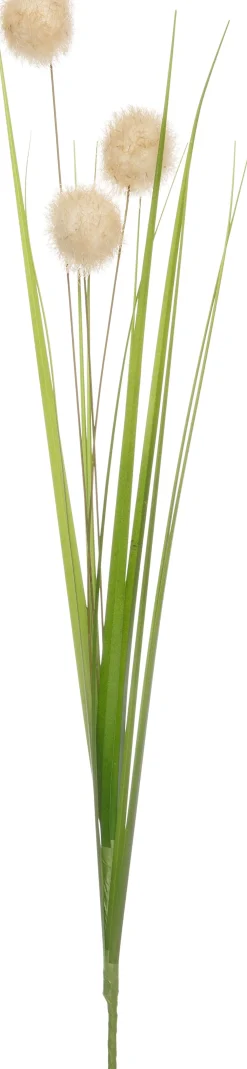 Clearance Kunstzweig Grasstängel mit Ähren H 64 cm Künstliche Deko-Zweige