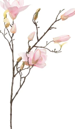 Outlet Kunstzweig Magnolie rosa H 95 cm Künstliche Deko-Zweige