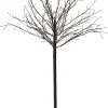 Best LED Lichterbaum schwarz D 40 H 150 cm warmweiß Weihnachtsfiguren (Außen)